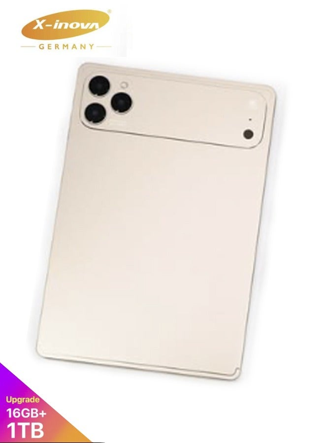 X-Inova TAB X17 Tablet Gift Set – 10.1" HD In-Cell IPS Display, 16GB RAM + 1TB Storage, Android 15, Dual SIM 5G, 13MP Camera, 6000mAh Battery